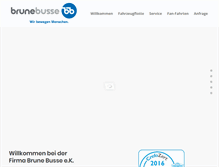 Tablet Screenshot of brune-busse.de